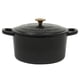 thumbnail image 1 of Oven holandés Crock-Pot Artisan, 7 litros, redondo, hierro fundido negro con tapa, 1 of 7