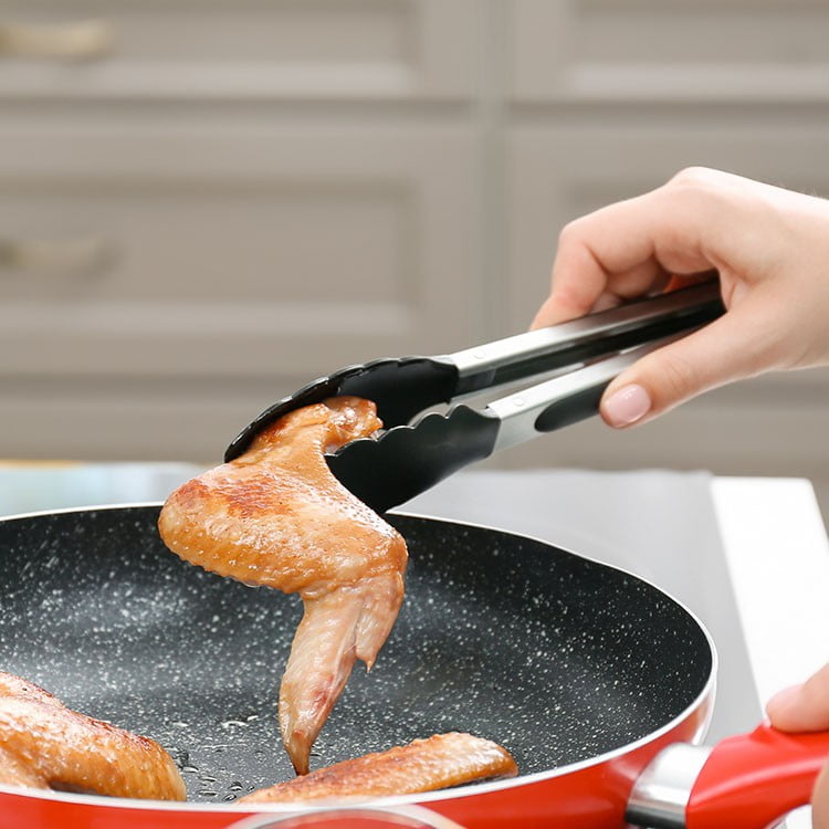 Cook-in - Pinza Acero Inox C/punta Silicona 23 Cm.