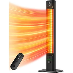 Calentador De Exterior Balko De 42 Pulgadas, 9 Niveles De Calor Y Temporizador De 540 Minutos, Bloqueo De Seguridad Para Niños,