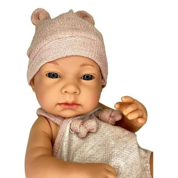 Bebe Muñeca Realista De Silicona Niña Rosa