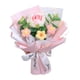 thumbnail image 2 of Ramo De Flores De Ganchillo Flores De Punto Para Festival Girl Friend Día De La Madre Rosa, 2 of 3
