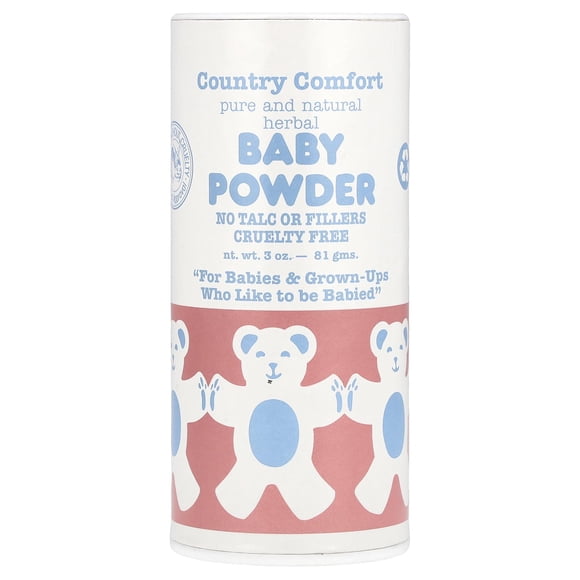 Polvo para bebés Country Comfort a base de hierbas puras y naturales, 90 ml