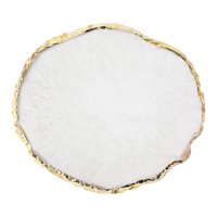 Magideal - Paleta Para Decoración De Uñas, Placa Para Mezclar Uñas, Soporte Para Uñas, Herramienta De Exhibición, Paleta De Pintura Artística Para Uñas Decorativ Blanco