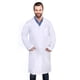 thumbnail image 1 of Unisex Lab Coat DR de DR Instruments, talla XS, unisex, color blanco, 1 of 5