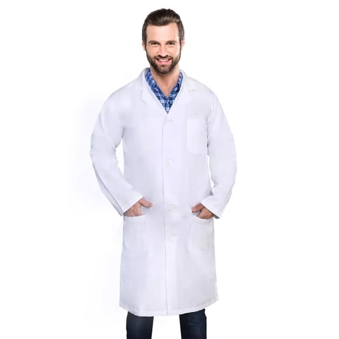 Unisex Lab Coat Dr De Dr Instruments, Talla Xs, Unisex, Color Blanco