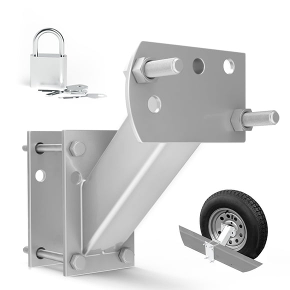 Soporte para neumático FIERYRED 54 kg con candado para ruedas de 4/5 pernos