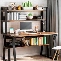 A22 - Escritorio Moderno Con Repisas 147X120X60X72