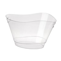 Magideal - Bañera De Hielo Bañera Bañera Portátil De Fiesta Gran Capacidad Recipiente De Enfriamiento Transparente De Cerveza Cubo De Vino Para Fiestas De Bar En