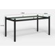 thumbnail image 3 of Juego De Comedor Tokio Vidrio Negro, 3 of 4