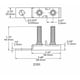 thumbnail image 3 of Bloque de fusibles Blue Sea Systems 2151 Dual MRBF Terminal 30-300A, 3 of 3