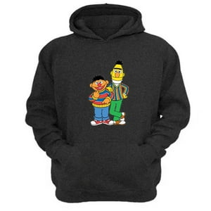 Genérico - Polerón Canguro Enrique Y Beto Gris Oscuro Talla L Unisex