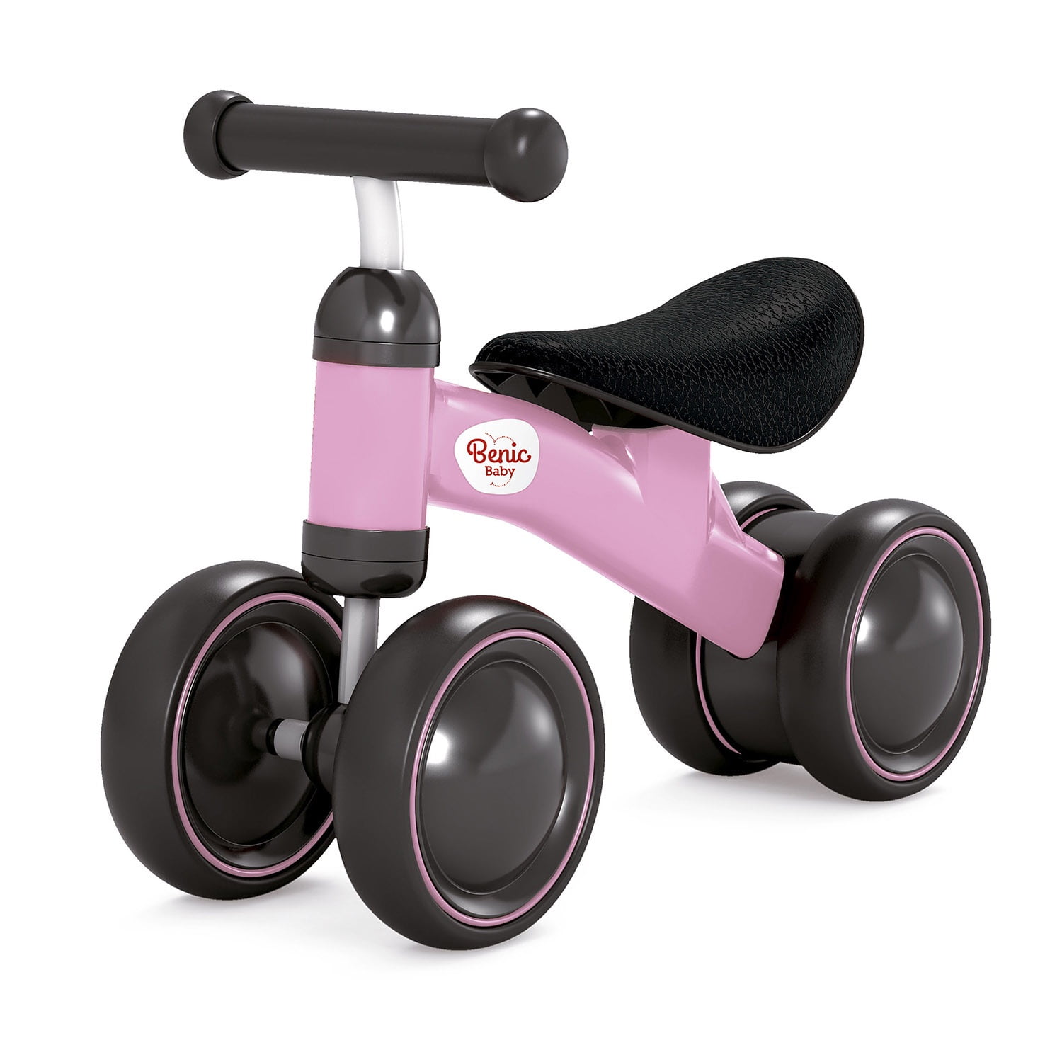 Benic Baby - Bicicleta De Equilibrio Rosada + Diseño Estable Y Liviano