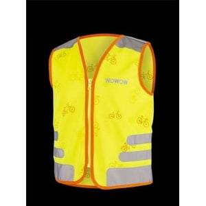 Wowow - Chaleco Reflectante Para Niños Nutty Talla M Amarillo