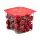 thumbnail image 3 of Recipiente Graduado Cuadrado Policarbonato 6 Litros. Con Tapa Roja, 3 of 4