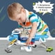 thumbnail image 2 of Avión de juguete GUDEHOLO para niños de 3 a 7 años con coches y helicóptero, 2 of 9
