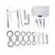 thumbnail image 2 of Kit De Herramientas De Reparación De Saxofón Con Caja De Almacenamiento Para Clarinete De Flauta De Saxofón, 2 of 5