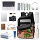 thumbnail image 3 of Tren de Dinosaurios-theme Backpack, Campus style schoolbag Bookbag with Adjustable Shoulder Straps And Large Zip Compartment, Unisex Travel Bags., 3 of 6