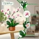 thumbnail image 3 of Juego de bloques de construcción Joniuuca Orchid con luz LED, 729 piezas, 3 of 3