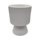 thumbnail image 3 of Macetero Maceta Ceramica Estilo Nordico Blanco Base Conica, 3 of 8