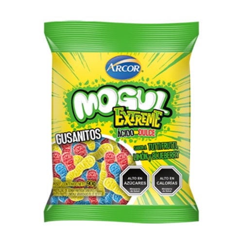 Gomita Gusano Xtreme 90 g Mogul