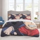 thumbnail image 1 of Jujutsu Kaisen Bedding Sets Cartoon Duvet Cover Lightweight 3 Piece Bet Sets for Kids Boys Girls, 1 of 5