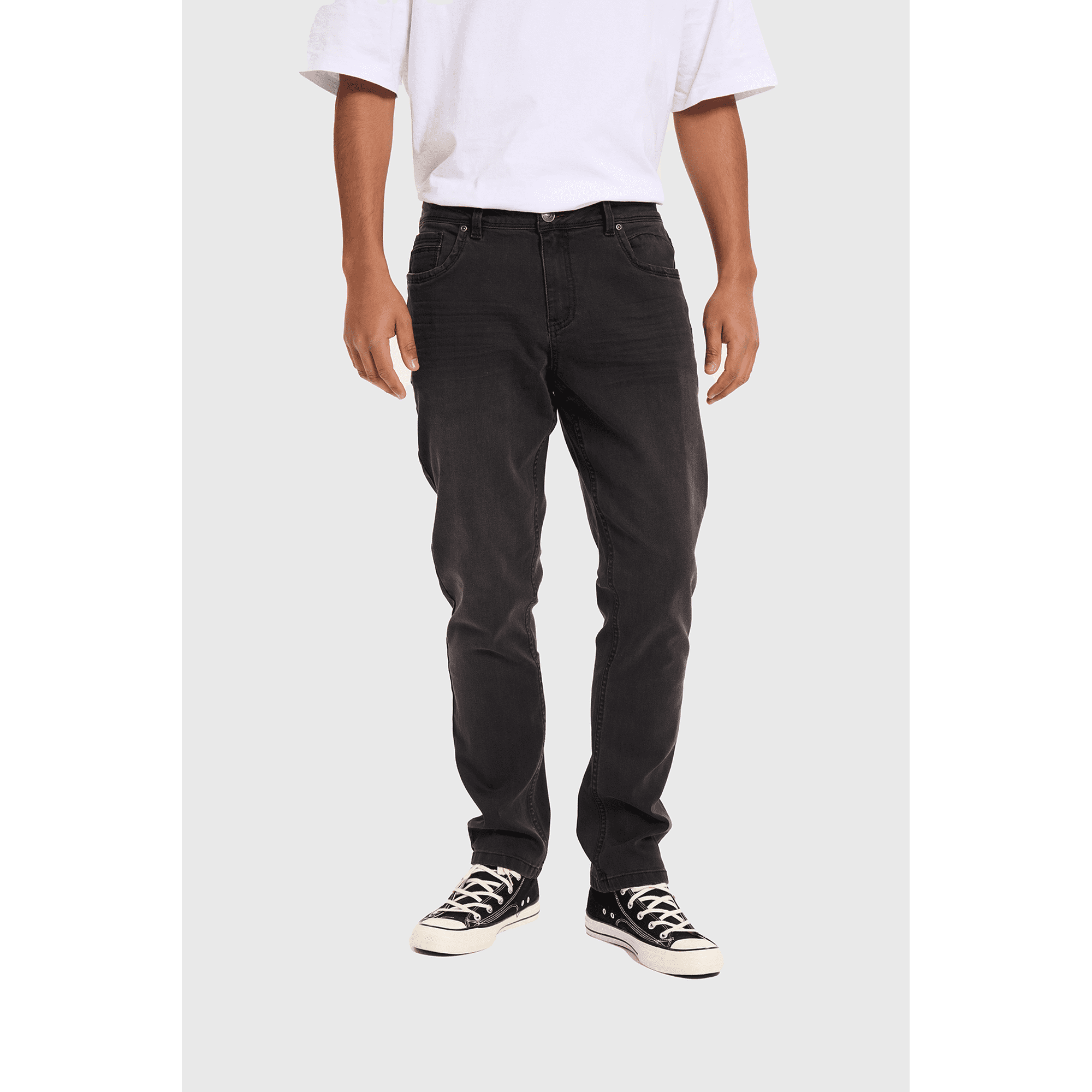 Fashionspark - Jeans Hombre Slim 703 Negro