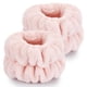 thumbnail image 1 of Pulseras Dorbetar de microfibra para lavarse la cara, color rosa pálido, 1 of 7