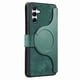 thumbnail image 1 of Funda Billetera Magnética para Samsung Galaxy M15 Soporte Tarjetas Desmontable Verde, 1 of 6