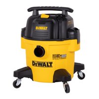 Aspiradora Dewalt Stealthsonic Para Taller Húmedo, 6 Galones, 5 Hp