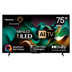 Televisor Hisense 75U6N 75"" Mini-Led Uled 4K Google Tv