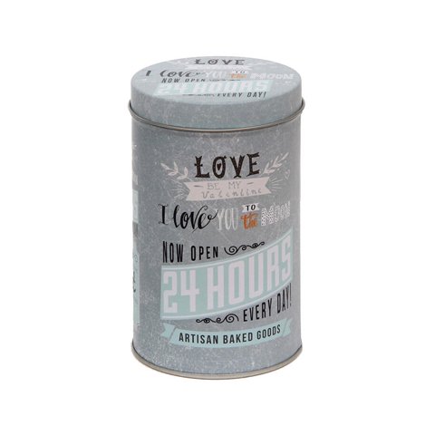 Vgo - Lata Decorativa 15X9Ø Cm