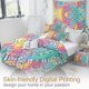 thumbnail image 5 of Purple Mandala Bedding Set Boho Duvet Cover Set 3 Piece Bohemian Comforter Cover with 2 Pillowcases, 5 of 5