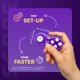 thumbnail image 5 of Control remoto Scope Remote Plus para Anki, personalizable, morado, 5 of 9