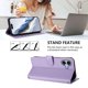 thumbnail image 4 of Funda Billetera con Relieve de Gato para iPhone 16 Plus, Lila Claro, 4 of 6
