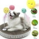 thumbnail image 2 of Cat Plush Toy Interactive Ball Cat Training Toy, Pet Toy Ball Squeaky Sounding Toy, 2 of 3