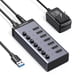 thumbnail image 1 of Hub USB 3.0 alimentado por UGREEN de 7 puertos con 4 puertos de carga, 1 of 9