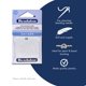 thumbnail image 2 of Hilo de Seda Beadalon #4 0.6 mm Blanco 2 m con Aguja, 2 of 6