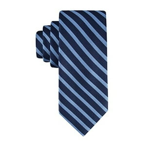 Corbata Tommy Hilfiger Oxford Rib Stripe Para Hombre, Azul Marino