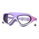 thumbnail image 2 of Gafas de natación para niños, gafas de natación elegantes, portátiles, de visión clara, ligeras, con montura grande, gafas de natación para esnórquel Blanco Púrpura, 2 of 5