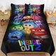 thumbnail image 1 of x188 Inside Out 2 Bed Duvet Cover Microfiber Bedding Sets 3D Printed Lightweight 3 Piece Comforter Sets, 1 Duvet Cover And 2 Pillow Shams for Kids Boys Girls 79"x90" jn188, 1 of 5