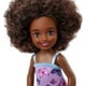 thumbnail image 2 of Barbie Chelsea Muñeca (cabello morena rizado) con mariposo, 2 of 3