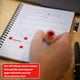 thumbnail image 5 of Mini sellos autoinker HCEWSBFD, 4 piezas, tinta roja, formas, 5 of 8