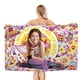 thumbnail image 1 of SOY LUNA Toalla de playa de secado rápido con diseño temático, regalo para mujeres y niñas, ideal para cumpleaños, fans, amantes de la música, uso en la playa o al aire libre, 78 × 150 cm, 1 of 6