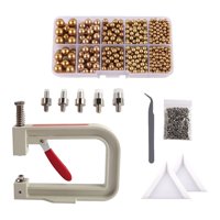 Bothyi - Máquina De Ajuste Hecha A Mano De Perlas, Accesorios Artesanales Diy Hechos A Mano Para Punzón De Tapa Aureate