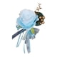 thumbnail image 1 of Broche Romántico Para Boda, Flor En El Ojal, Pin Para Traje, Para Eventos De Boda, Fiesta, Azul, 1 of 3