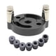 thumbnail image 1 of Kit de Plantilla de Espiga Autocentrante Vertical de 2/3/4/5/6/8/10 Mm, Perforadora Vertical para Madera con Bujes de Perforación para Carpintería de Opción 1 Negro, 1 of 5