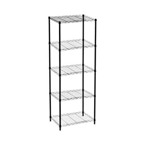 Estante Repisa Rack Metalico 5 Niveles 56X35X160Cm Airhouse Negro Tamano Unico