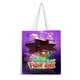 thumbnail image 1 of Invincible Fight Girl Bolso de tela con estampado de lienzo para mujer, bolsa de compras reutilizable y estética, con cremallera interior, regalo para mujer,40*40cm., 1 of 6