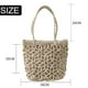thumbnail image 2 of Bolsos de paja para playa de verano para mujer, bolso de paja tejido, bolso de playa de verano, bolso de mano, 2 of 6