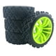thumbnail image 4 of Juego De 4 Ruedas Y Neumáticos RC Para Wltoys 144001 1/10 1/14 1/16 1/18 DIY Accs Green, 4 of 5